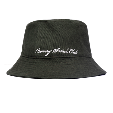 Twill Bucket Hat - Kombu Green